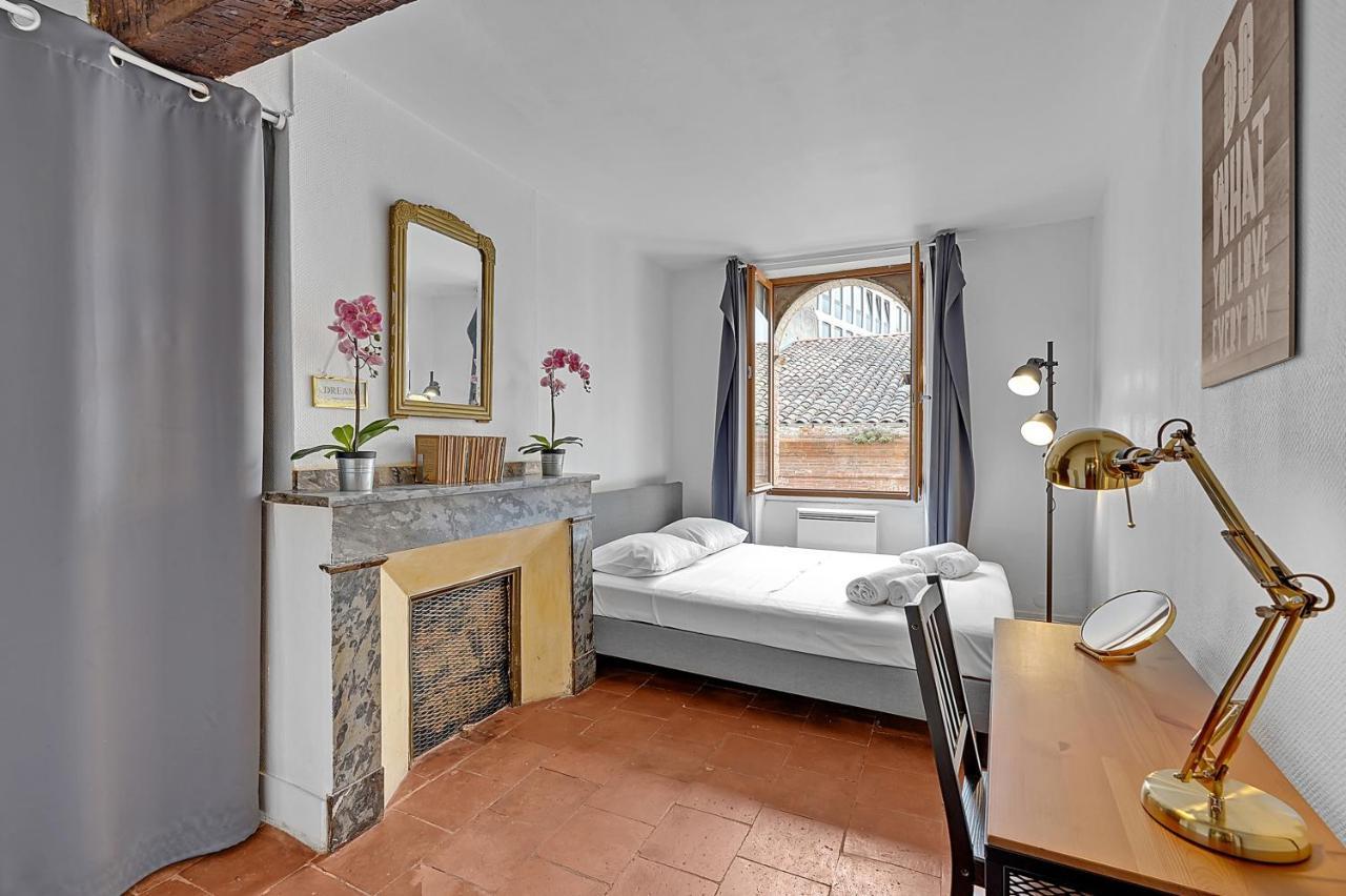 Le Regans - Charmant Appartement En Tomette Toulouse Ngoại thất bức ảnh