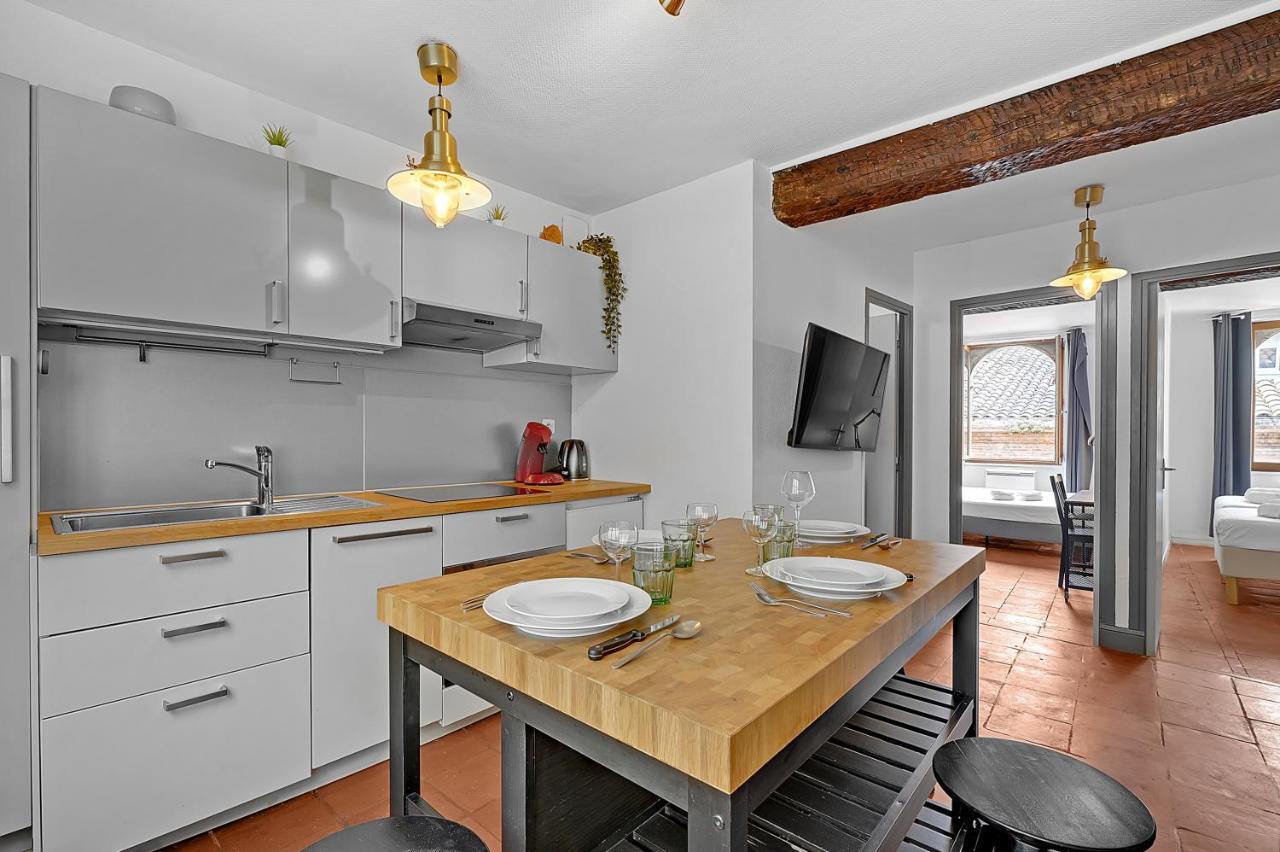 Le Regans - Charmant Appartement En Tomette Toulouse Ngoại thất bức ảnh